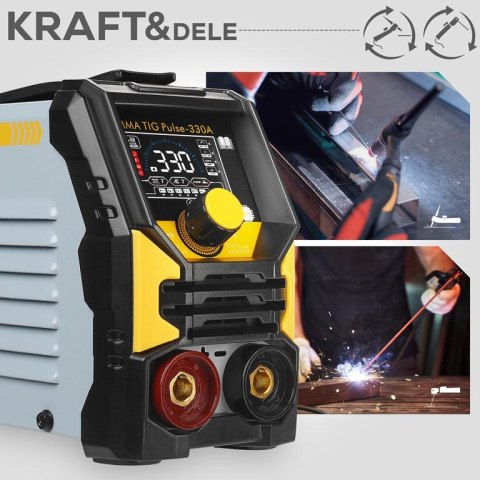 SPAWARKA 330A INWERTOROWA MMA Elektrodowa TigLift Pulse! inwerterowa KD3430