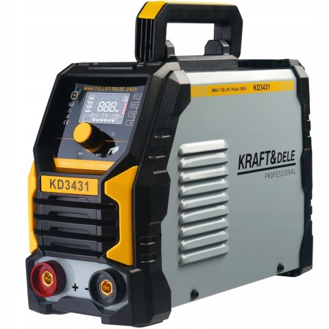 SPAWARKA INWERTOROWA INWERTEROWA MMA TIG IGBT 340A Kraft&Dele KD3431