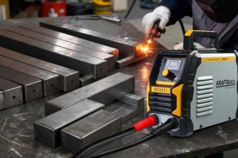 SPAWARKA INWERTOROWA INWERTEROWA MMA TIG IGBT 340A Kraft&Dele KD3431