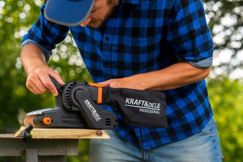 SZLIFIERKA TAŚMOWA WIELOFUNKCYJNA DO DREWNA Z REGULACJĄ 1950W 230V KD1680