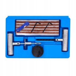 SZYBKI ZESTAW NAPRAWCZY DO OPON KÓŁ 27 ELEMENTÓW WALIZKA KD10444