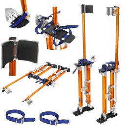 Szczudła Monterskie Malarskie Budowlane 61-102 cm Sprężyny Pasy Kraft&Dele