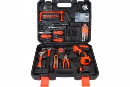 WIERTARKO WKRĘTARKA AKUMULATOROWA UDAROWA WIERTARKA 2xAKU METALOWA GŁOWICA