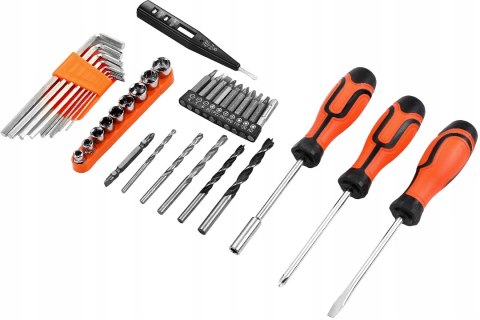 WIERTARKO WKRĘTARKA AKUMULATOROWA UDAROWA WIERTARKA 2xAKU METALOWA GŁOWICA