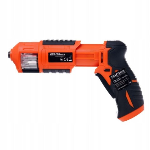 WKRĘTARKA AKUMULATOROWA 3,6V 4NM 1300MAH LED + BITY KD1574