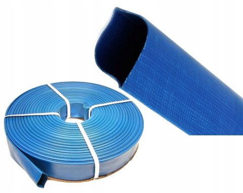 Wąż Gumowy Płaski Kraft&Dele KD778 2 Cale 52mm 50 m