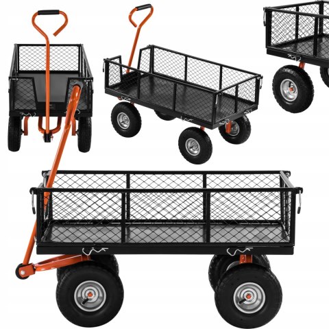 Wózek Ogrodowy Transportowy Składany 400 Kg 125 L Kraft&Dele