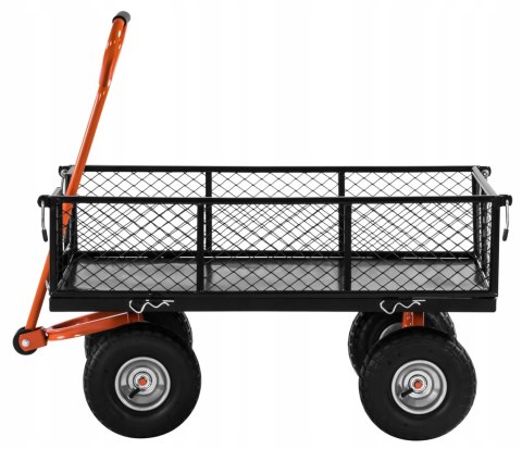 Wózek Ogrodowy Transportowy Składany 400 Kg 125 L Kraft&Dele