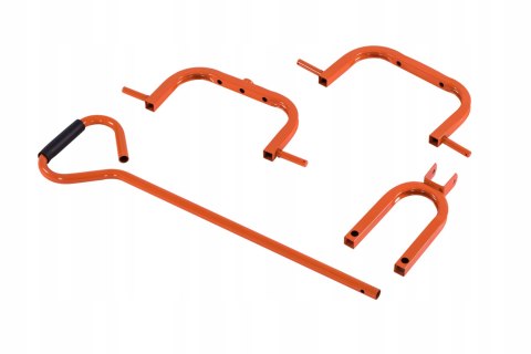 Wózek Ogrodowy Transportowy Składany 400 Kg 125 L Kraft&Dele