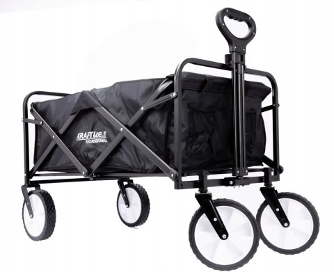 Wózek Turystyczny Plażowy Transportowy Ogrodowy Składany z Uchwytem KD3088