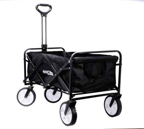 Wózek Turystyczny Plażowy Transportowy Ogrodowy Składany z Uchwytem KD3088