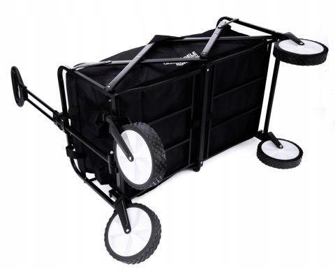 Wózek Turystyczny Plażowy Transportowy Ogrodowy Składany z Uchwytem KD3088
