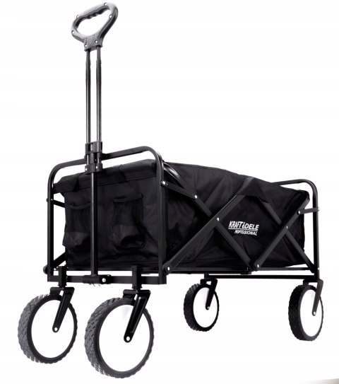 Wózek Turystyczny Plażowy Transportowy Ogrodowy Składany z Uchwytem KD3088