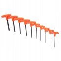 ZESTAW KLUCZE IMBUSOWE IMBUSY 2-10MM SZEŚCIOKĄTNE 10 ELEMENTÓW KD10948
