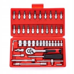 ZESTAW NARZĘDZI KLUCZE NASADOWE 46 EL KD10525