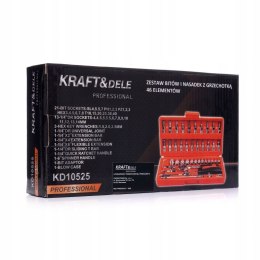 ZESTAW NARZĘDZI KLUCZE NASADOWE 46 EL KD10525