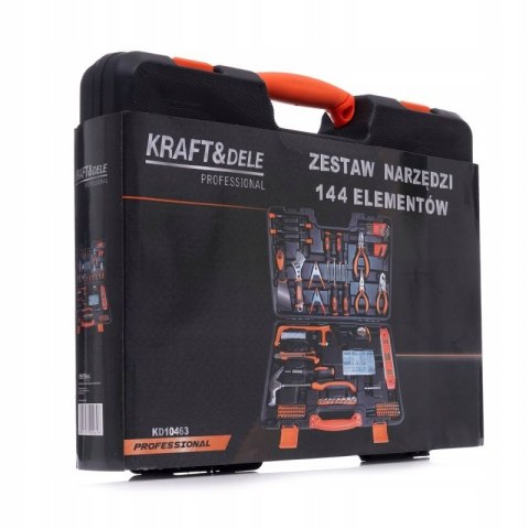 ZESTAW NARZĘDZI KLUCZE WALIZKA NARZĘDZIOWA 144 EL