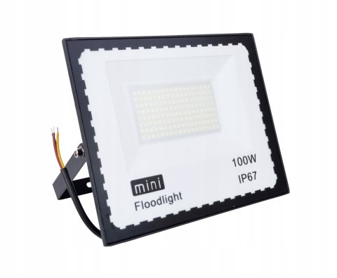 100W NAŚWIETLACZ LED SLIM HALOGEN LAMPA REFLEKTOR ZEWNĘTRZNY WODOODPORNY