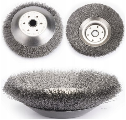 DRUCIAK 2 TARCZA SZCZOTKA DRUCIANA DO KOSY CHWASTY