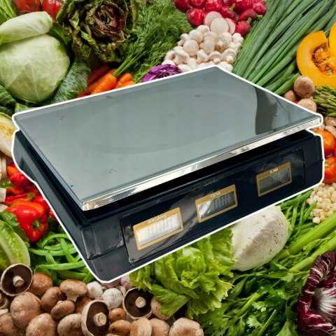 ELEKTRONICZNA WAGA SKLEPOWA LCD KALKULACYJNA 40 kg