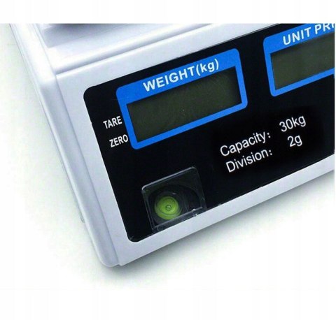 ELEKTRONICZNA WAGA SKLEPOWA LCD KALKULACYJNA 40 kg