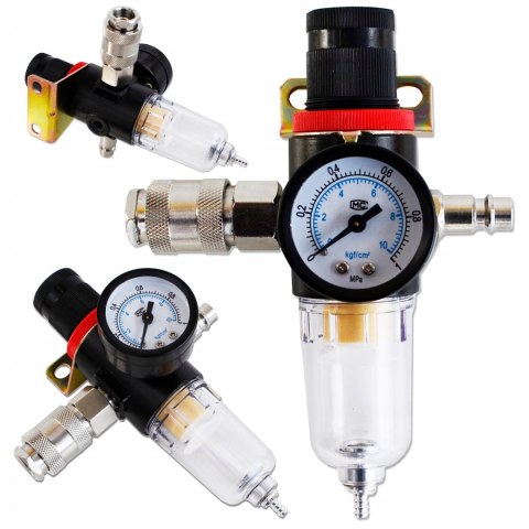 FILTR POWIETRZA ODWADNIACZ Z REDUKTOREM 1/4 ft16