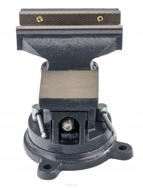 Imadło ŚLUSARSKIE 125 mm Obrotowe z Kowadłem 360