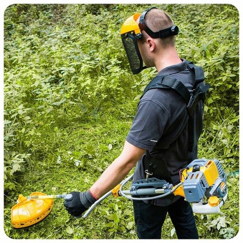 KOSA SPALINOWA KOSIARKA PODKASZARKA WYKASZARKA TARCZA SZELKI MASKA 6KM