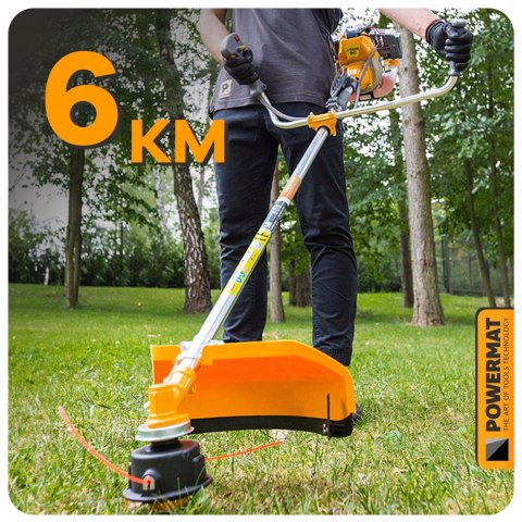 KOSA SPALINOWA KOSIARKA PODKASZARKA WYKASZARKA TARCZA SZELKI MASKA 6KM