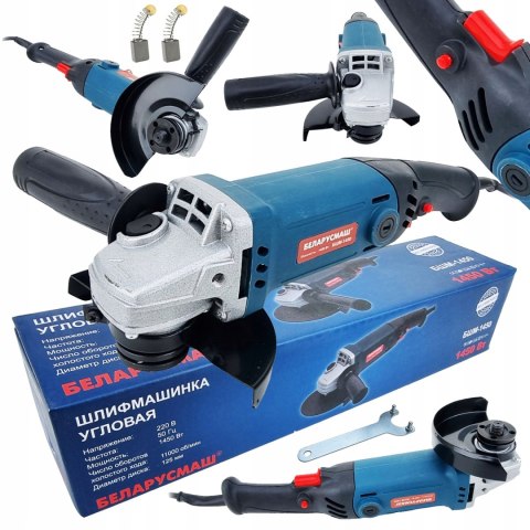 MOCNA SZLIFIERKA KĄTOWA 1450W KĄTÓWKA DIAX NA 125mm TARCZA