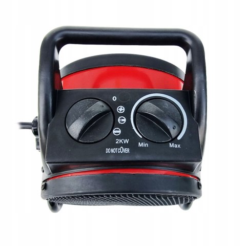 NAGRZEWNICA ELEKTRYCZNA DMUCHAWA FARELKA 2kW GRZEJNIK Z REGULACJA 2000W