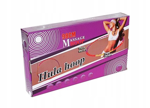 ODCHUDZAJĄCE HULA HOOP HOP MAGNETYCZNE MASAŻ KOŁO