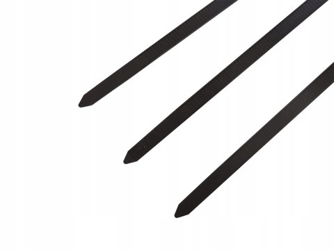 OPASKI ZACISKOWE NYLONOWE 2,5x200mm 100szt. ODPORNE NA UV