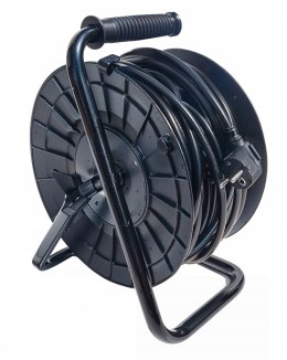 PRZEDŁUŻACZ BĘBNOWY BUDOWLANY DO OGRODU 25M 3x2,5 KABEL LISTWA NA BĘBNIE CE