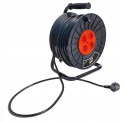 PRZEDŁUŻACZ BĘBNOWY BUDOWLANY DO OGRODU 50M 3x2,5 KABEL LISTWA NA BĘBNIE CE