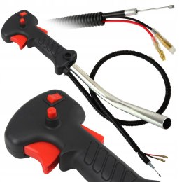 RĄCZKA DO KOSY SPALINOWE PODKASZARKI Z RURĄ LINKĄ GAZU MANETKA UNIWERSALNA