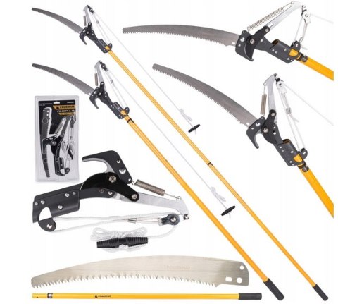 SEKATOR OGRODOWY TELESKOPOWY WYSIĘGNIK PIŁA 2w1