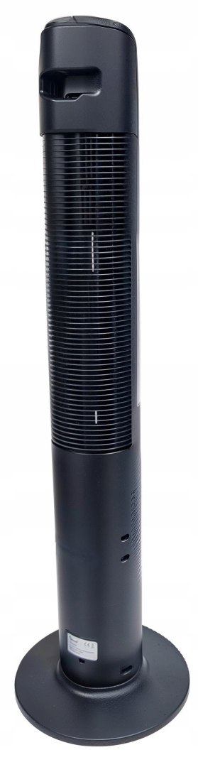 WENTYLATOR KOLUMNOWY STOJĄCY PODŁOGOWY WIATRAK CZARNY BLACK 100W + PILOT
