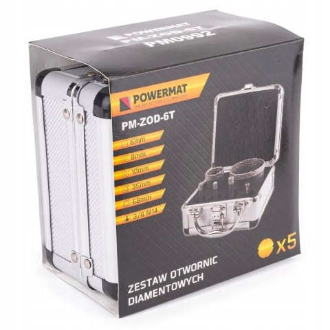 ZESTAW OTWORNIC KORONEK OTWORNICA DIAMENTOWA M14