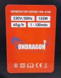 GENERATOR OZONU MOCNY 60 000 MG/H ozonator +TIMER
