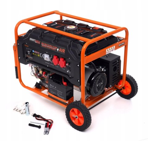AGREGAT PRĄDOTWÓRCZY PRĄDU Kraft&Dele KD164 5500 W benzyna AVR DUŻA MOC