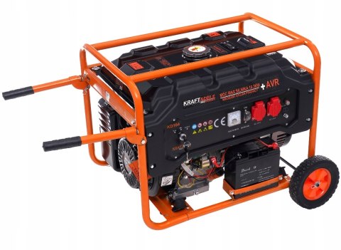 AGREGAT PRĄDOTWÓRCZY PRĄDU Kraft&Dele KD164 5500 W benzyna AVR DUŻA MOC
