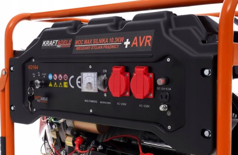 AGREGAT PRĄDOTWÓRCZY PRĄDU Kraft&Dele KD164 5500 W benzyna AVR DUŻA MOC