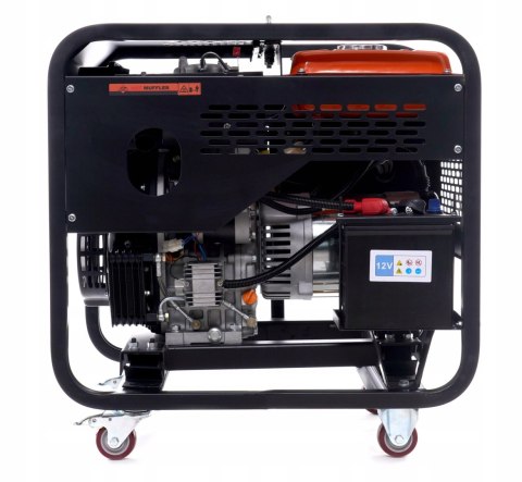 AGREGAT PRĄDOTWÓRCZY PRĄDU PRZENOŚNY JEDNOFAZOWY 9000W OLEJ NAPĘDOWY KD169