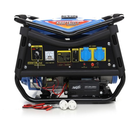 AGREGAT PRĄDOTWÓRCZY PRĄDU PRZENOŚNY JEDNOFAZOWY MOCNY 3000W BENZYNA KD143