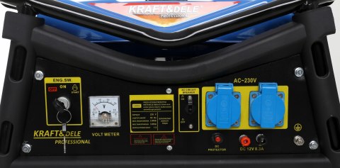 AGREGAT PRĄDOTWÓRCZY PRĄDU PRZENOŚNY JEDNOFAZOWY MOCNY 3000W BENZYNA KD143