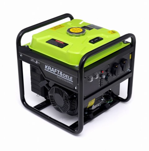 Agregat Prądotwórczy Przenośny Jednofazowy Kraft&Dele 4,3kW Benzyna