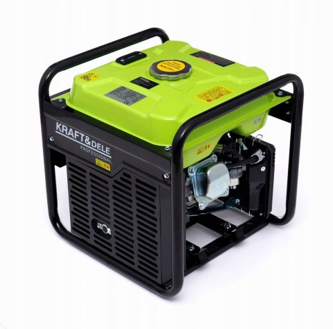 Agregat Prądotwórczy Przenośny Jednofazowy Kraft&Dele 4,3kW Benzyna