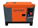 Agregat prądotwórczy przenośny trójfazowy 14/15,5kW Diesel Kraft&Dele KD153