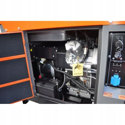 Agregat prądotwórczy przenośny trójfazowy 14/15,5kW Diesel Kraft&Dele KD153